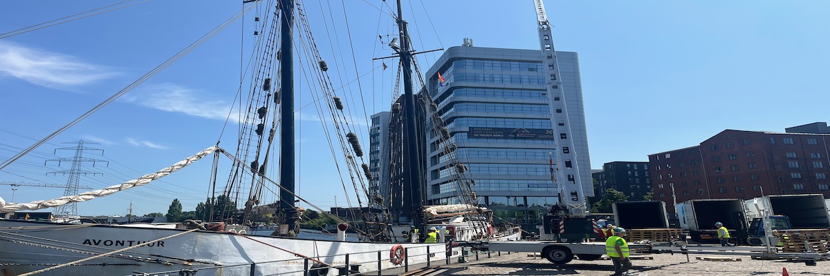 Dachdeckerkran Hamburg